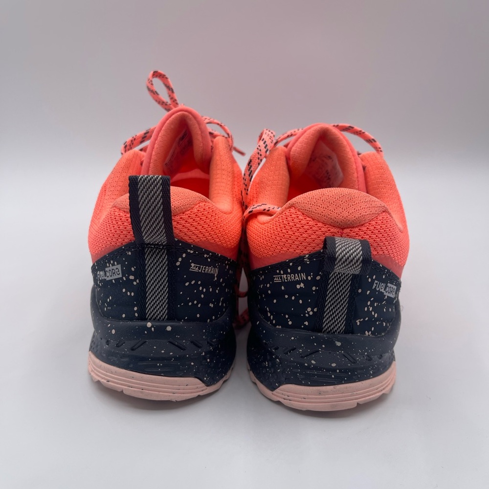 NB Response 2.0 Rev Lite Terrain Fuel Core Toe Protect Orange Athletic W7.5 NWOB_6